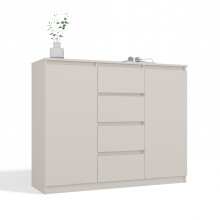 Komoda Malwa 2D4S/120 KASZMIR Do Pokoju Przedpokoju Salonu
