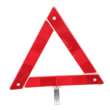 Foldable Reflective Emergency Triangle Car Warning Sign, Compact, LowLight Visibility, Easy Storage