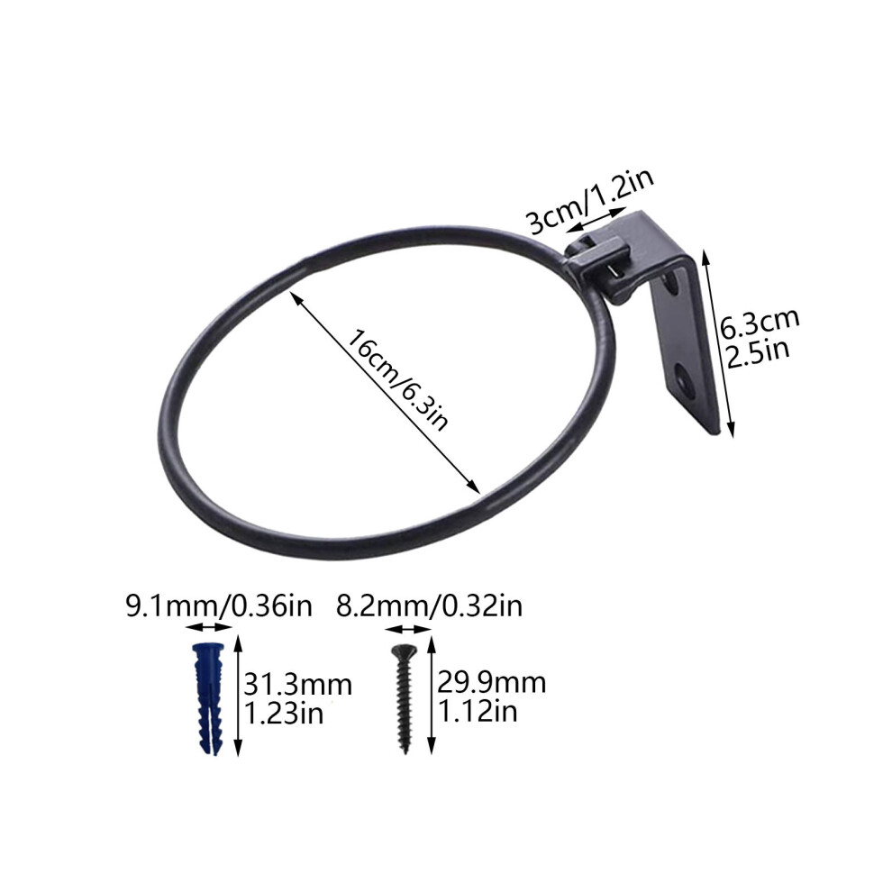 Powder Coated Plant Brackets For Patio Balcony Porch, Multi-purpose Decorative Mounts With Easy Installation And Space-saving Design, Perfect For Vert-image-OPC-PN92N8F-NEW