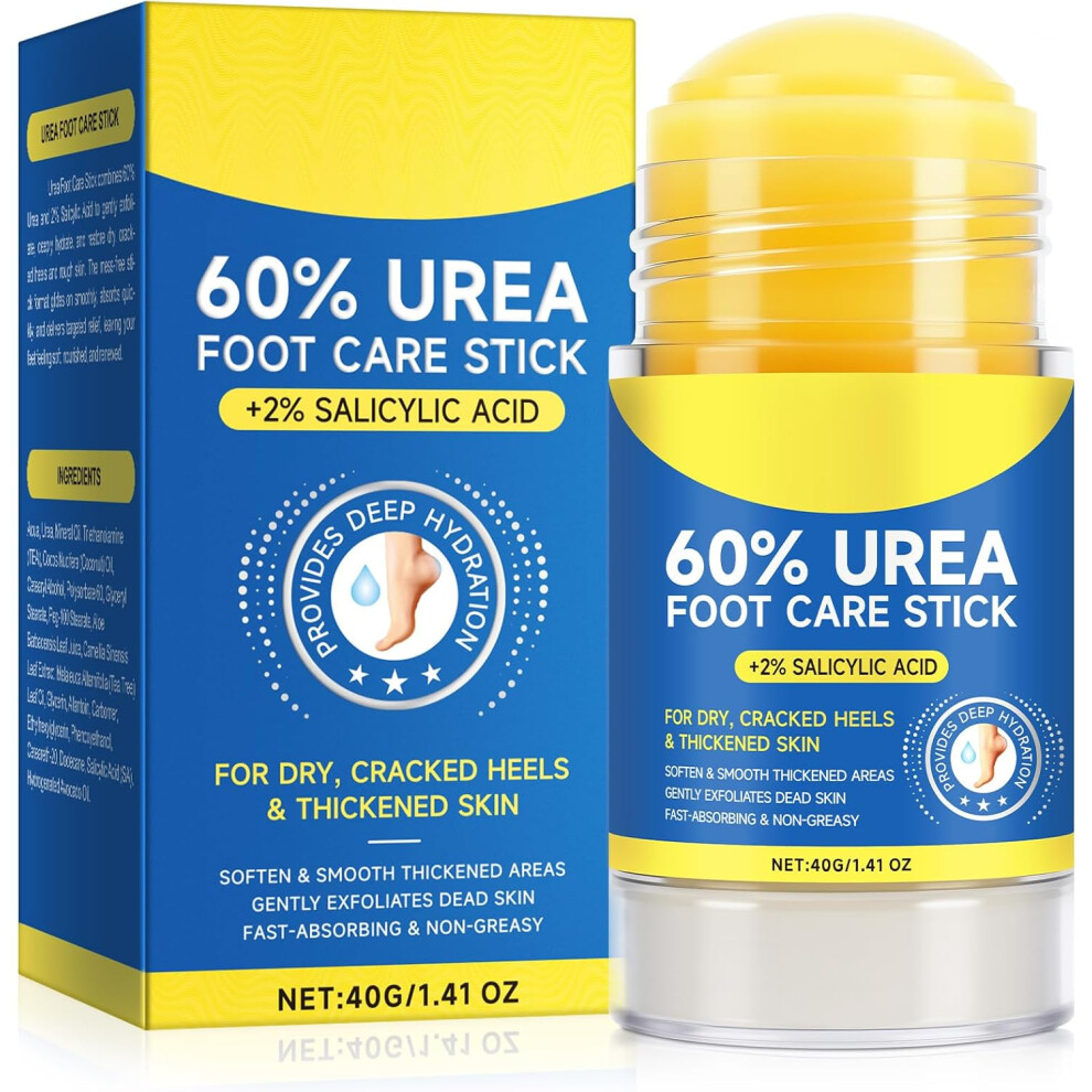 Gogerstar Cream Urea Foot 60% + 2% Salicylic Acid, Urea For Feet, Foot For Cracked Heels And Dry Skin,Cracked Heel Repair