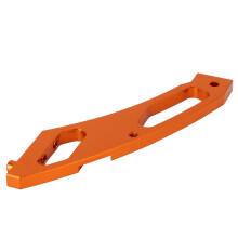 Aluminium-Hinterradverstärkungsplatte für RC 1/8 WR8 FLUX Gyhmkhana Orange
