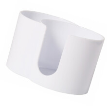 Duals Compartiment Plastic Badkamer Organizer voor-Wit