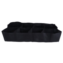 128 Gallon Grow Bags For Vegetables, Fabric Raised Garden Bed With Breathable Non-Woven Material, 8 Grids Planting Container For Outdoor And Indoor Us
