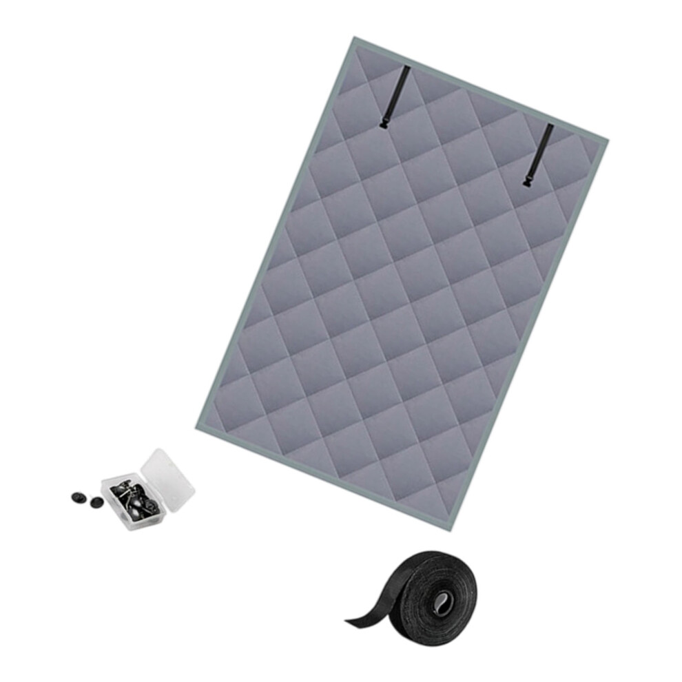 Thermal Window Curtain Set With Reinforced Fasteners-26 by 38in-image-OPC-PN96X59-NEW