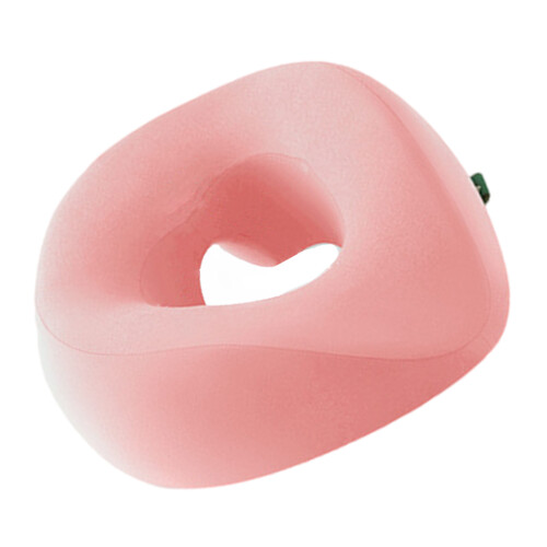 Memory Foam Face Cushion Breathable Designs for-Pink Standard