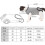 Protective Cats Surgical Suit for Easy Wear Prevents Licking-S 3