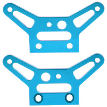 Schwerlast-Aluminium-Frontgetriebe-Boxenplatte für 1/8 RC WR8 FLUX, Blau