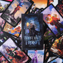 Familienspiel Tarotkarten, 78 Blatt, Englisch, 6*10,3 cm