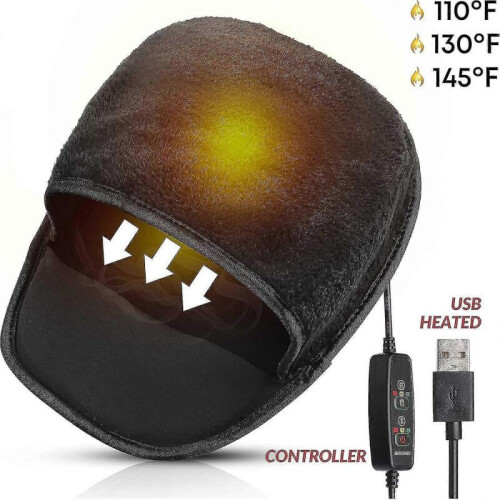 Θερμαινόμενο Mouse Pad 1 τεμαχίου, θερμαντικό χεριών, USB, βελούδινο, αφαιρούμενο Mous 1