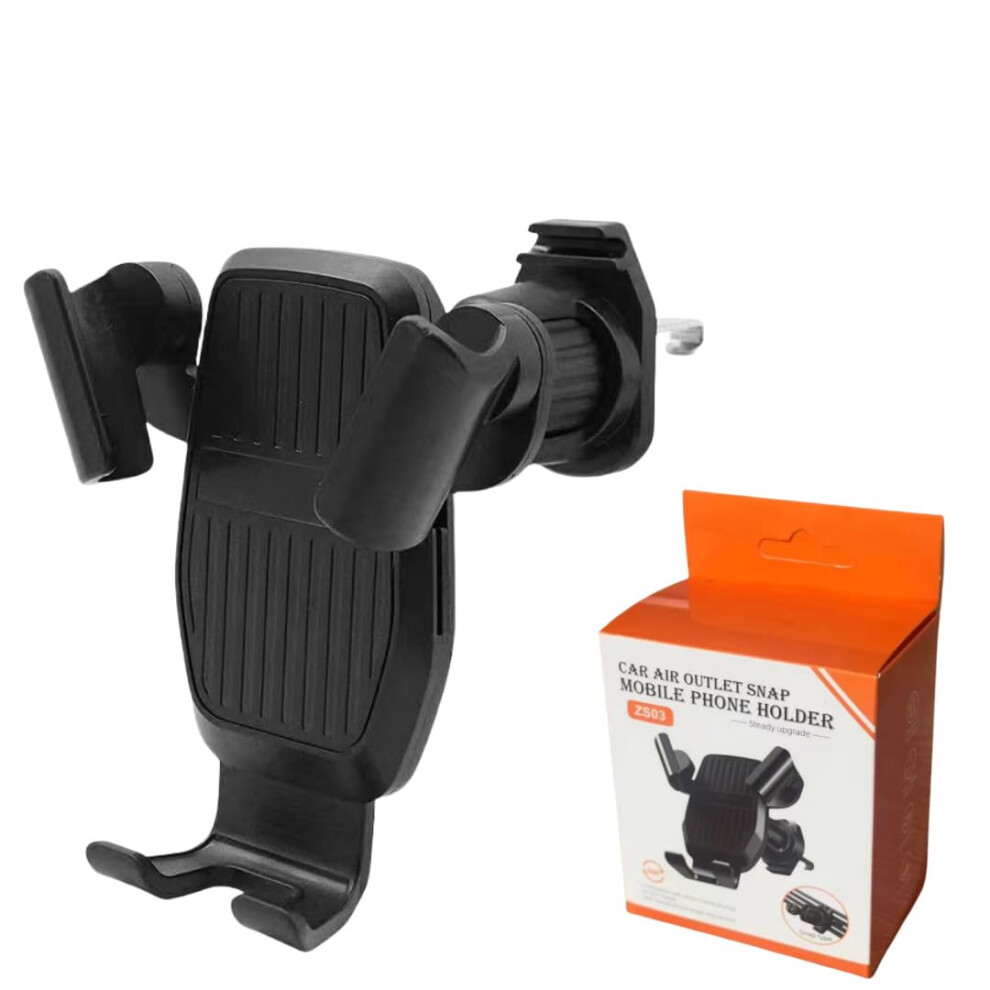 Hands Car Vent Phone Holder, For Rav4 Xa50 20192024, One Button Release, Stable Hook Clip, 360 Rotation 9323874195582