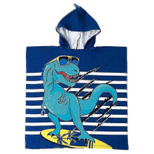 (F) 3-10 Years Kids Boys Girls Beach Towel Hooded Towels Bath Robe For Summer Holiday Beach Swim Gifts