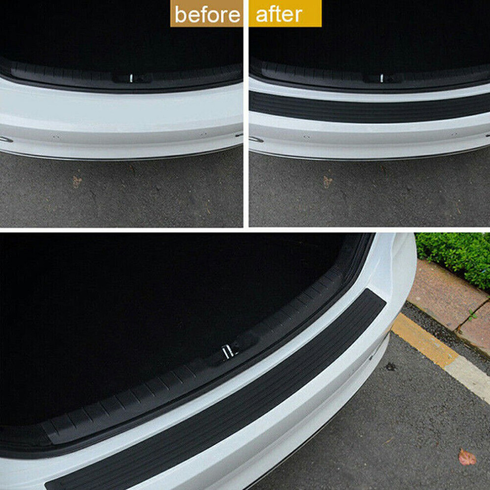 Universal Rubber Rear Bumper Guard 90Cm X 7.8Cm For Suv Car Scratch Protection 7901363939453