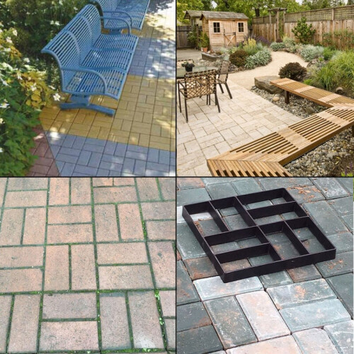 Πλαστικό Pathmate DIY, εύχρηστο με σταυρωτό τετράγωνο σχήμα για την προσαρμοσμένη 1