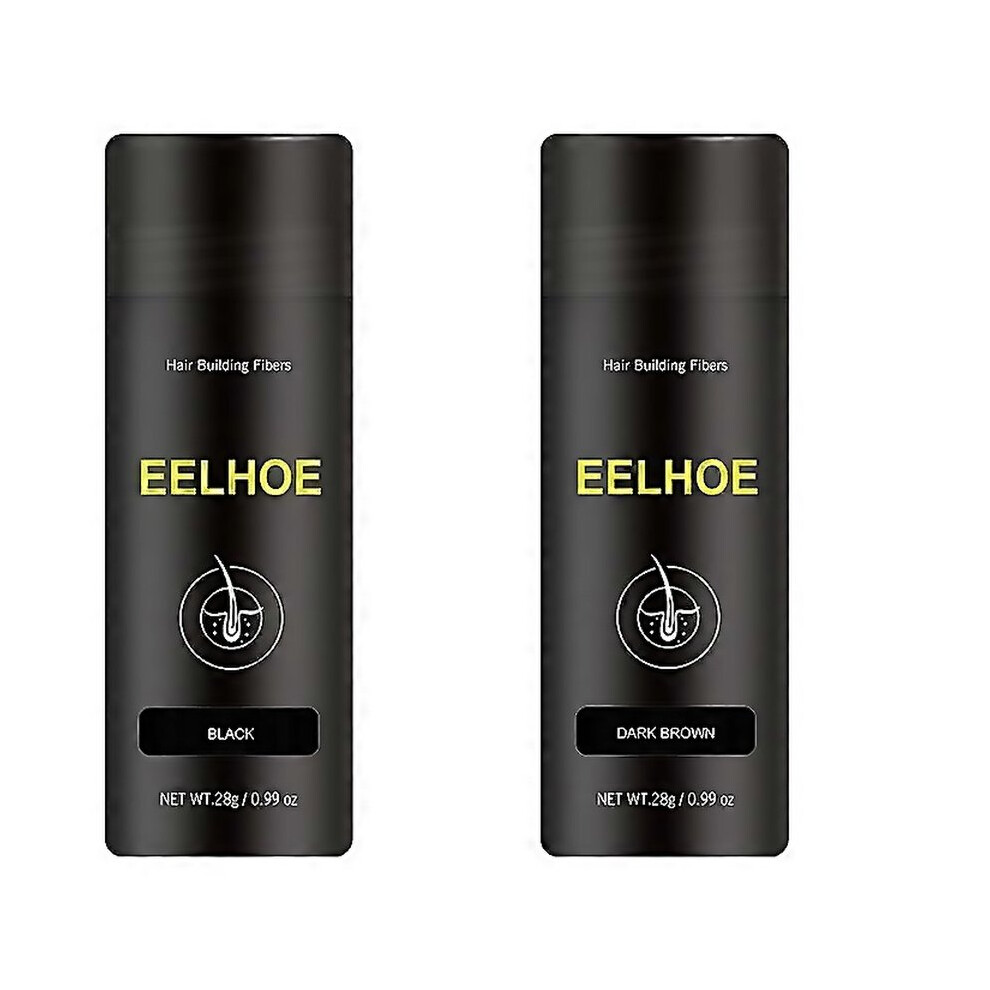 For Hair Building Fibers Hair Powder For Thinning Hair 28g Bottle Hair Loss Concealer Fiberblackdark