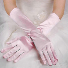 For Satin Long Gloves Womens Opera Comfy Soft Silky Evening Party Prom Handyvan Easy To Clean And Ma Pink