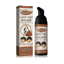 For Lace Tint Mousse No Damage Hair Easy To Color Wig Color Disposable Hair Conditioner Dark Brown