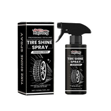 For Premium Tire Gloss Spray Longlasting Shine Protective Coating For Wheels 120ml Easy To Apply Uv