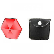 (Hexagon red) Funny Desk Kinetic Rotating Pocket Toy Fidget Spinner Birthday Xmas Gift Children Adult Stress Relief Toys Abs Fingertip
