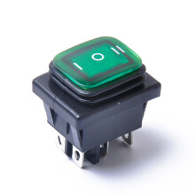 6P 12V wasserdichter Kippschalter 30A Ein-Aus-Ein 6-polig Auto Boot