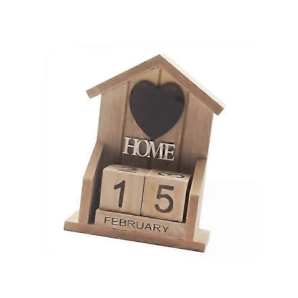For 23 Of Pack Desk Calendar Blocks Wood Perpetual Calendar For Decoration 6000002312136