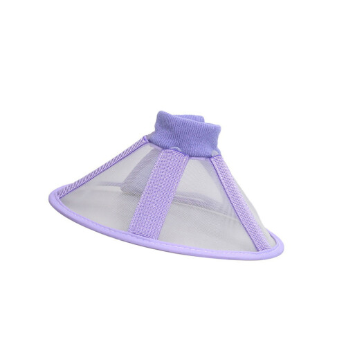 Comfortable Pet Collar Recovery Cone Comfortable-Purple S
