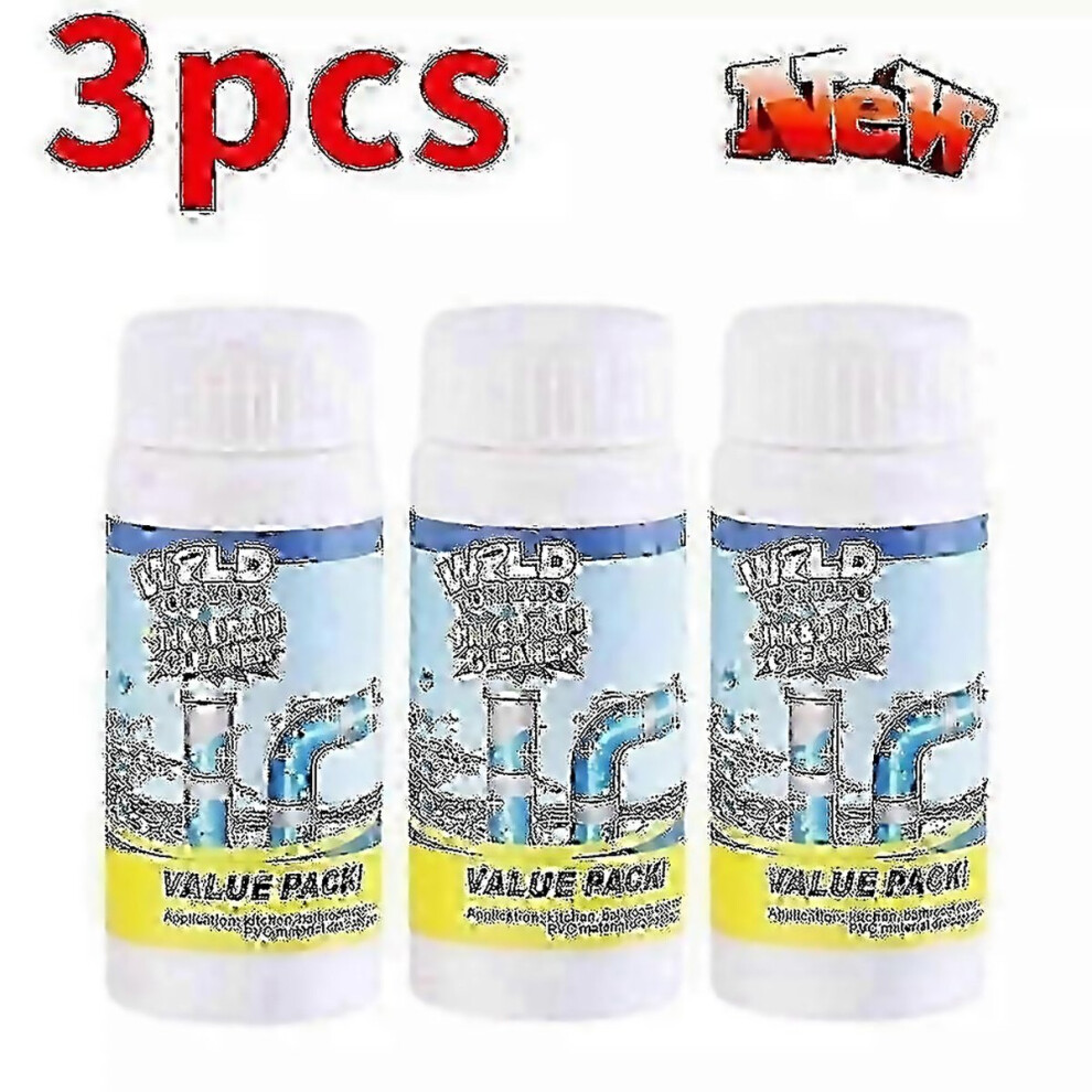 For 3X Sink And Drain Cleanerwild Tornado Sink And Drain Cleaner New Building Consumables 6000002309983