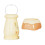 Ergonomic Small Pet Feeder Ceramic Dish Water Bowl-yellow 1