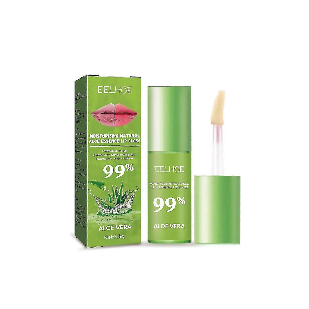 White For Aloe Vera Lip Gloss Moisturizing Essence For Hydrated Restored Lips