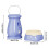 Ergonomic Small Pet Feeder Ceramic Dish Water Bowl-yellow 4