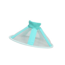 Comfortable Pet Collar Recovery Cone Comfortable Mesh-Blue M
