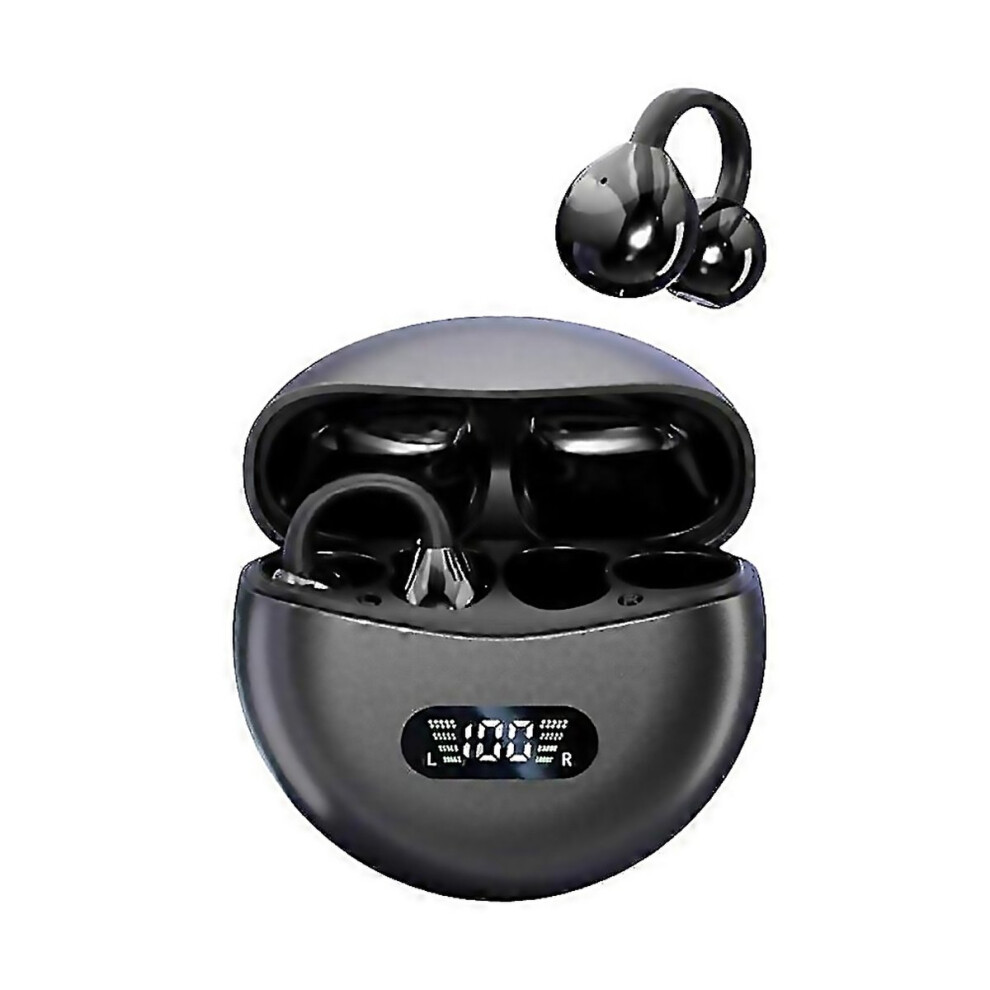 For Wireless Bone Conduction Hifi Bluetooth 54 Earbuds Clip On Ear W Black 6000002316912