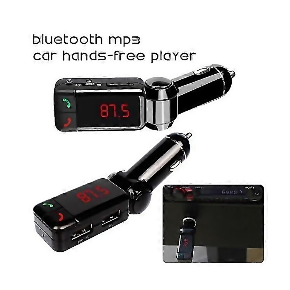 For Wireless Lcd Bluetooth Car Kit Fm Transmitter Mp3 A2dp Stereo Music Player Handsfree Usb Charger 6000002316790