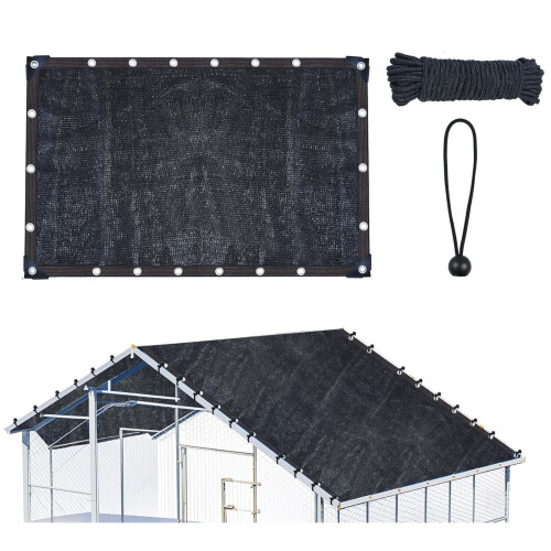 Multipurpose Sun Shade Screen Cover for Backyard Animal Hens Sun 2