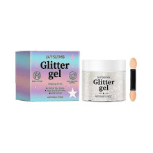 For Jaysuing Dazzling Flashing Sequins Gel Dance Floor Party Natural Threedimensional Highlight Sequ