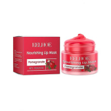 For Pomegranate Lip Mask Moisturizes And Moisturizes Lips Red