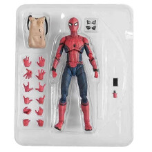 (6) Action Figure Enhanced Articulation Peter Parker