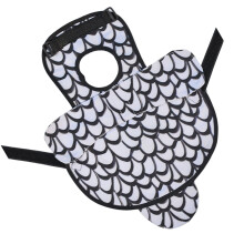 Waterproof Chicken Saddles Apron for Hens Plume-White chicken