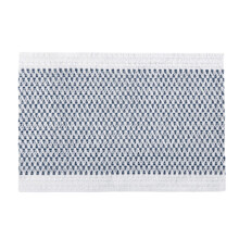 Stylish Polyester Table Mats Japanese Inspire-White Dark Grey