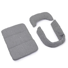 Multiuse Pet Strollers Accessory Padding Cushion-Black