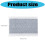 Stylish Polyester Table Mats Japanese Inspire-White Dark Grey 5