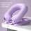 Ice Silk Cover Foldable Desk Pillow Memory Foam for-Blue 7