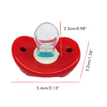 Funny Red Silicone Baby Pacifier for 3+ Months – 7x4cm Gift