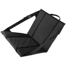 Stadium Seat Pad with Backrest Foldable Designs Waterproofs PU
