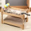 Double Platform Cats Scratcher House Natural Sisal Solid Wood-L 7