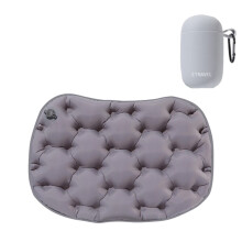 Inflatable Sitting Solution for Hiking Beach Outings-grey