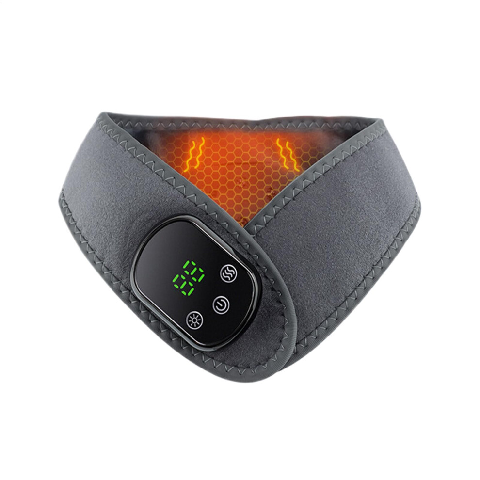 Heating Pad For Neck  5 Heat Settings, Electric Neck Warmer With Vibration Massage, For Men, Women, Elderly, Home/Work