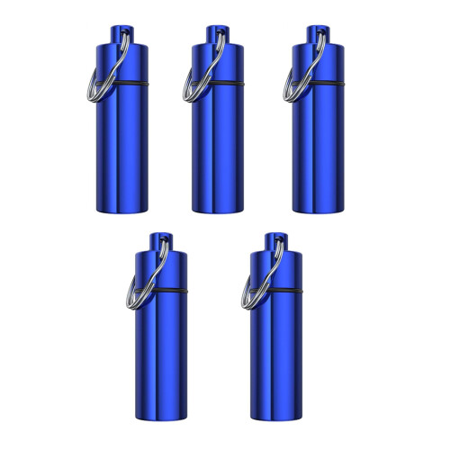 Waterdichte tablettencontainer van aluminiumlegering-Diepblauw