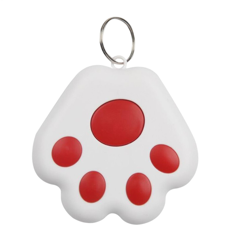 Anti Lost Tracking Device Cat Claw Shaped Long Standby Wireless Phone Finder Item Tracker Locates Kids Wallets Red 9067246052645