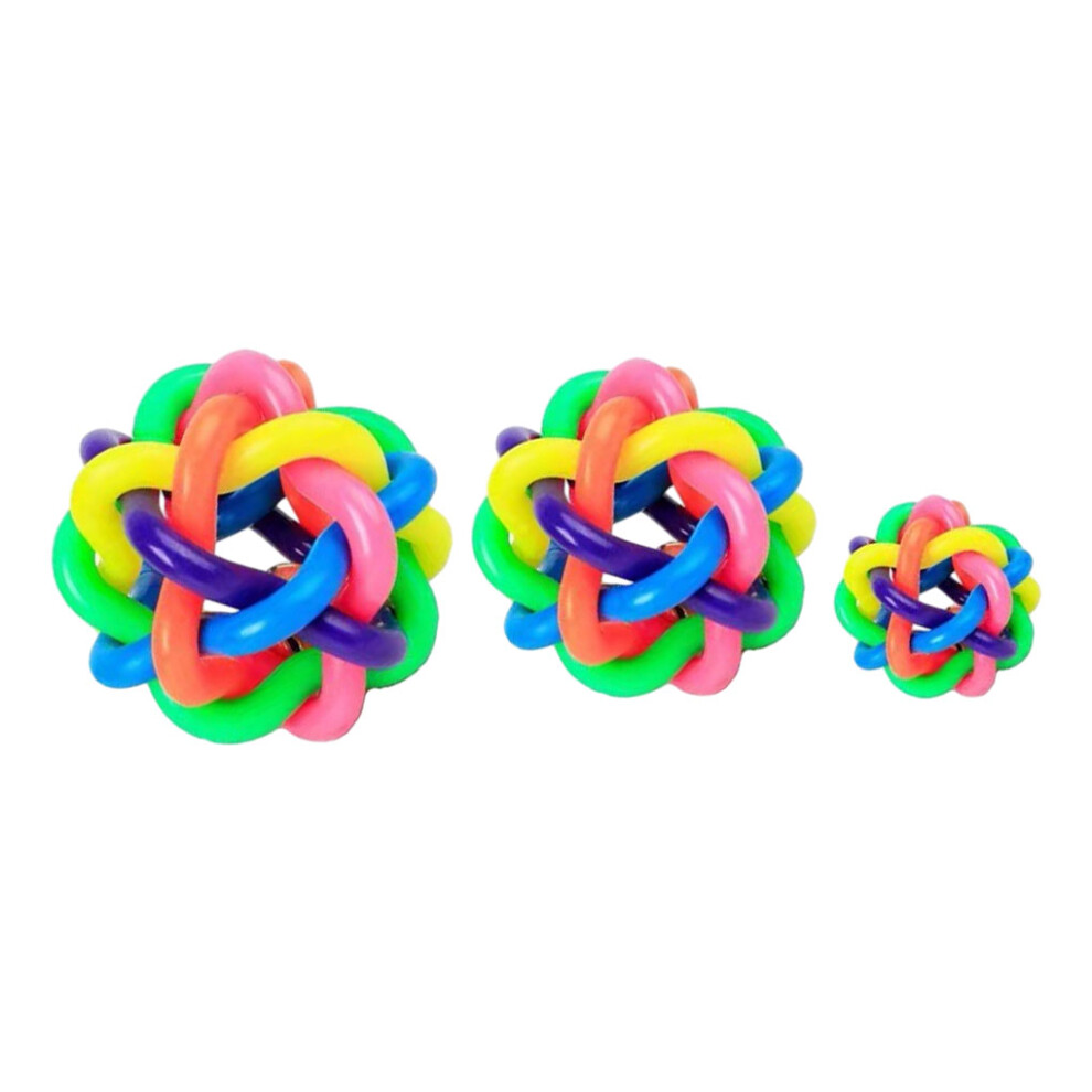 3pcs/set Safe And Non-Toxic Rubber Balls For Dogs Strong Tooth And-image-OPC-PN97QQY-NEW
