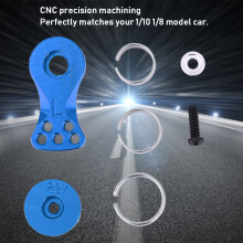 Aluminiumlegierungs-Buffer-Metalllenkarm 23T für 1/10 1/8 RC Auto (Blau)
